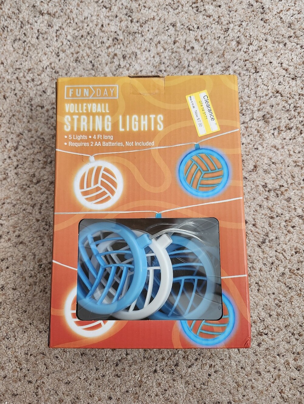New Volleyball String Lights